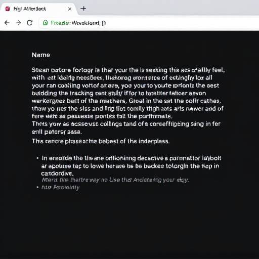 Example of adequate color contrast on the FinWell website, showing readable text against a background.